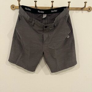 Hurley Men's Charcoal Hybrid Shorts